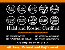 HALAL & KOSHER BEEF GELATIN - 100% Material Certified