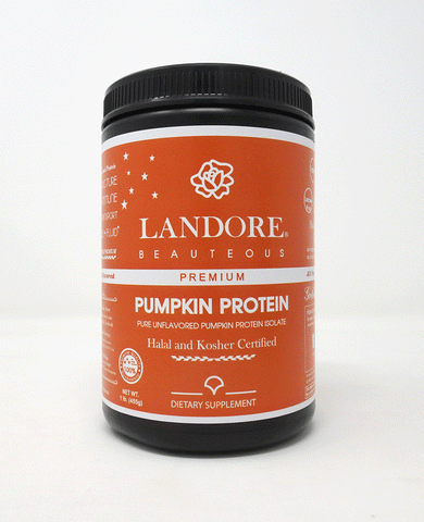 LANDORE Pumpkin Protein Isolate Powder - Halal & Kosher - 100% Pure