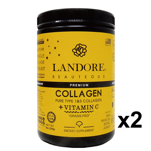 Kosher Bovine Collagen Plus Vitamin C | Type 1&3 Collagen | Anti-Aging Amino Acids | Bones, Muscles, Tendons and Joints, Skin | Paleo Friendly | Non-GMO | Proudly Made in U.S.A.